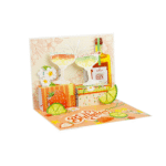 Cocktail Musical Birthday Pop-Up Card - Image 5
