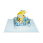 Blue Baby Pop-Up Card - Image 4