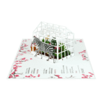 Custom 3D Pop Up Event Invitation Card – Luxury Floral Design for VIP Events - Image 7