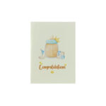 new baby pop-up card