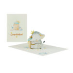 baby shower 3D greeting card