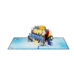 Happy Father’s Day Pop-Up Card Blue