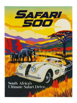 custom pop up card design inspired by safari rally event