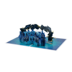 You Did It Pop-Up Card (Blue) - Image 3