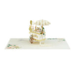 Wedding Drink Cart Pop-Up Card - Image 2