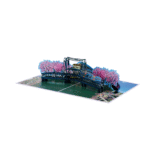Steel Bridge Portland Pop Up Card | Custom City Landmark Card Manufacturer Vietnam - Image 8