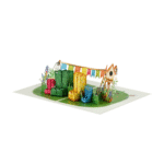 Family Wellington Boots Pop-Up Card - Image 6