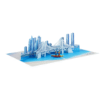 Custom Busan Gwangan Bridge Pop-Up Card - Image 5