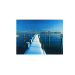 Custom Landmark Pop Up Card Inspired by Chiemsee and the Alps - Image 6