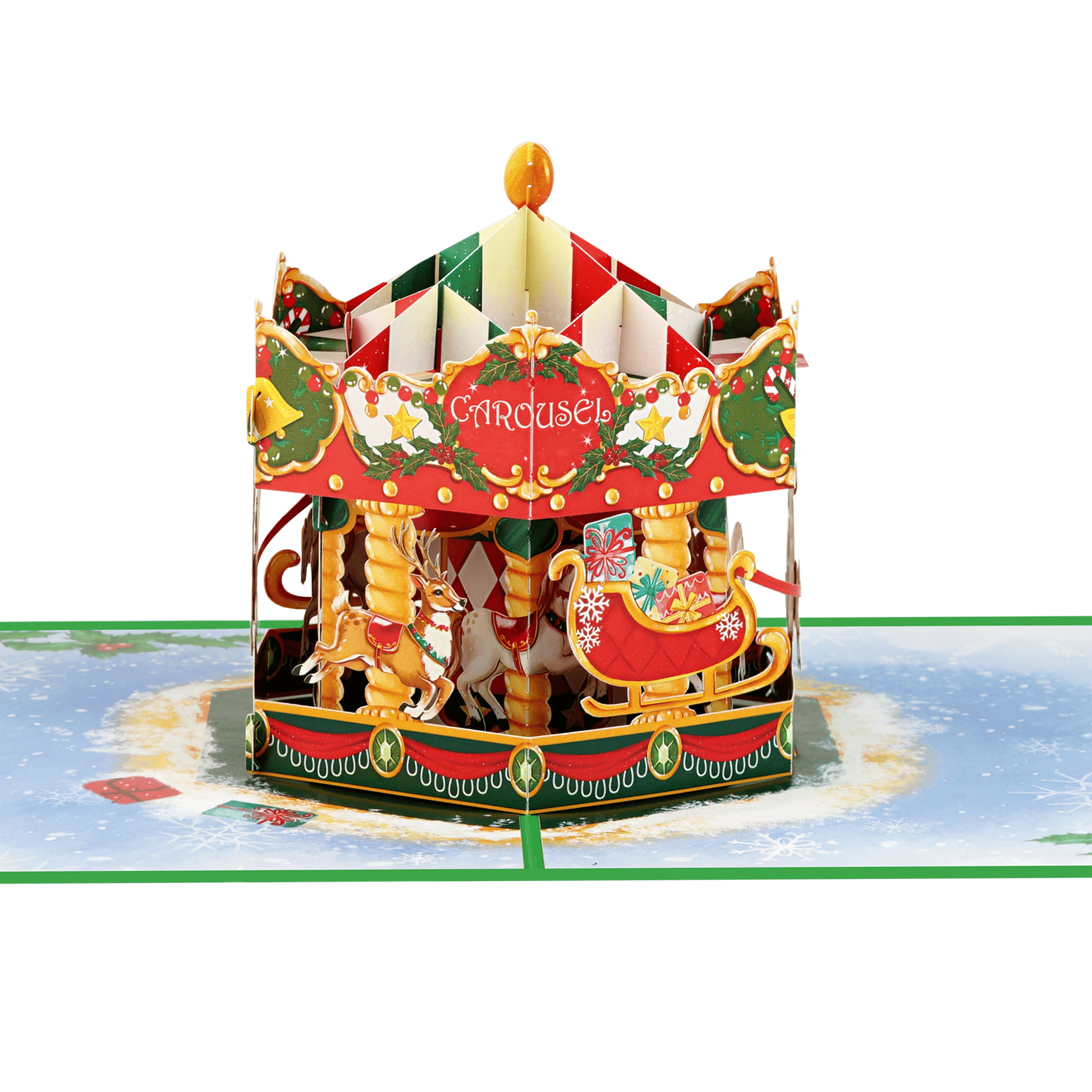 DSC09918 christmas-carousel-pop-up-card