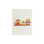 Gingerbread Train Pop Up Card - Image 6
