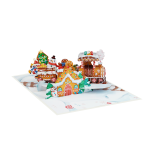 Gingerbread Train Pop Up Card - Image 7