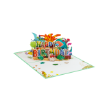 Dinosaur Happy Birthday Pop Up Card - Image 3