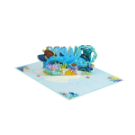 Ocean Birthday Wishes Pop Up Card - Image 5