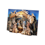 Holy Night Nativity Pop Up Card - Image 5