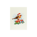 Christmas Robin and Giftbox Pop Up Card - Image 7
