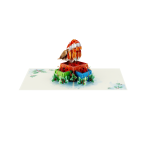 Christmas Robin and Giftbox Pop Up Card - Image 6