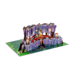 Wisteria Bridge Pop Up Card - Image 5